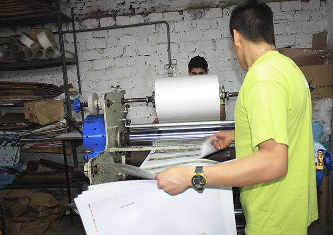 Servicio de plastificado