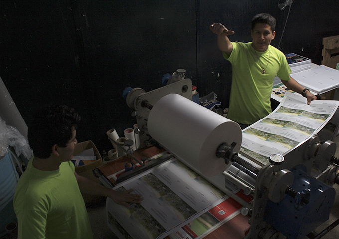 Servicio de plastificado